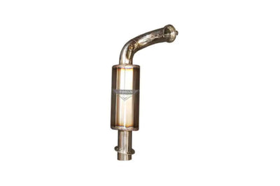 132-159 Straightline Lightweight Muffler Stainless - Exhaust