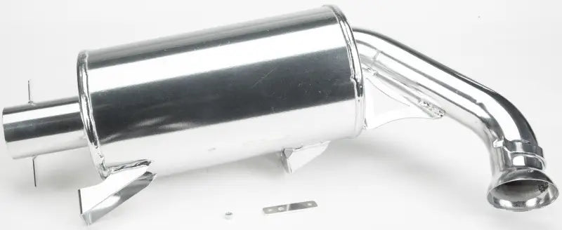 Shiny chrome-plated 600r E Tec lightweight silencer muffler for Straightline S/M Sil S D 600 Gen 4