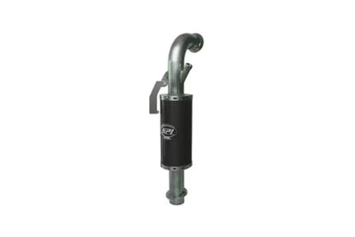 134-202 Straightline Lightweight Muffler Carbon - Exhaust