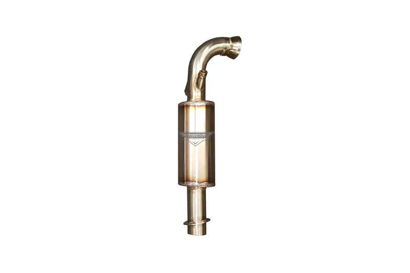 134-207 Straightline Lightweight Muffler Stainless - Exhaust