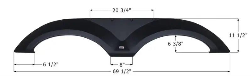 14183 Icon Forest River Tandem Fender Fs4183