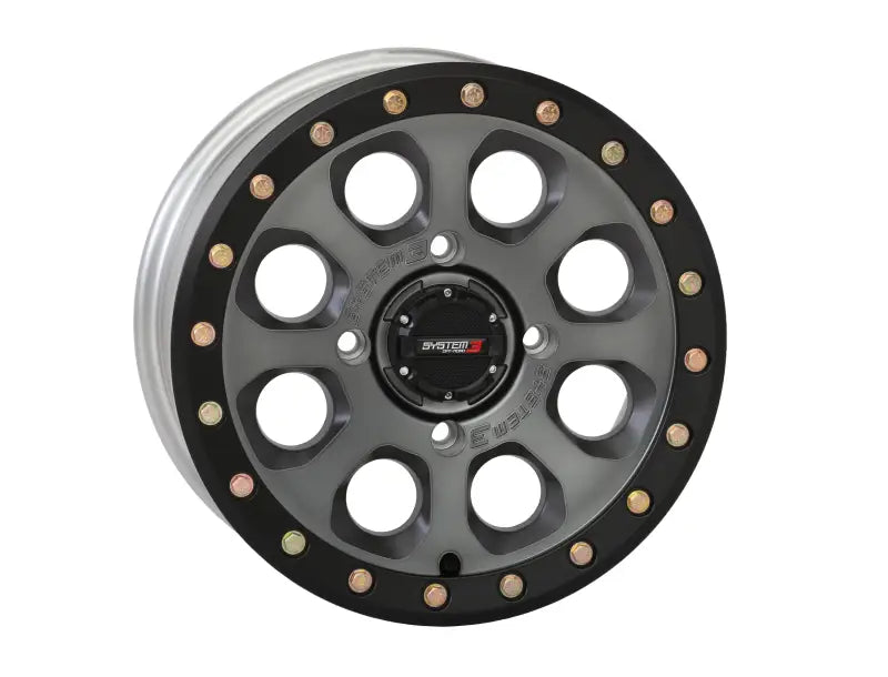 15S3-7657 Sb7 Bl Wheel 15x7 6 + 1 ( + 45mm) 4/156 Matte Titanium - SB7 Wheels