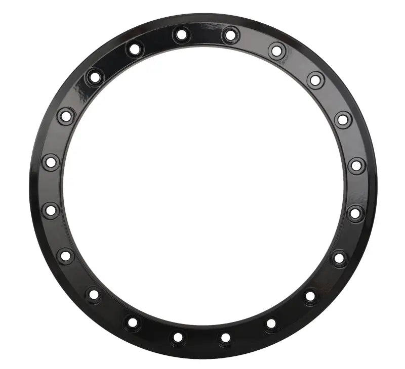 15S3RING-510 System 3 Sb8-Sb9 15 Inch Beadlock Ring 10Mm 20-Hole Gloss Black - RV and Auto Parts