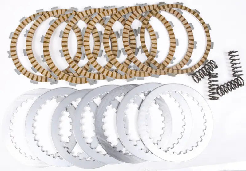 Complete clutch plate set for HON motorcycle with friction plates steel plates and springs