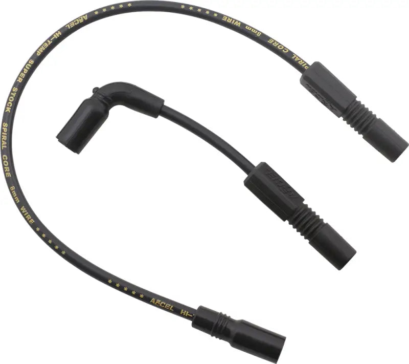 171110K Spiral Core Wire Set 8.0mm Black - S/S