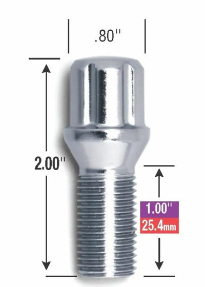 17141SD Gorilla 14Mm X 1.25 Box/20 - Lug Bolt
