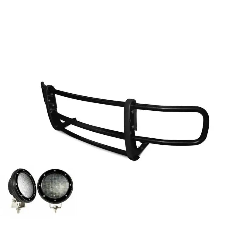 17D501MA-PLFB Black Horse Spartan Grille Guard Kit