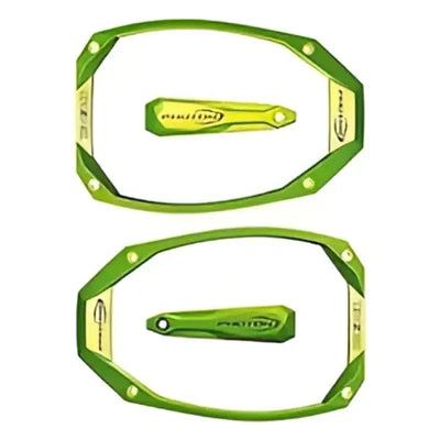 Green Photon Zone disc golf target featured in the 19000KIT Seizmik Mirror Display Kit