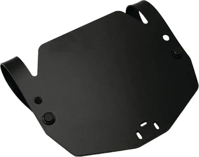 1FNP-N/B Rox S/M Front Number Plate Blk 