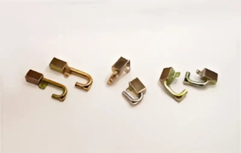 Polished gold metal hook clasps for Canton SBC pro CT high vol pickup