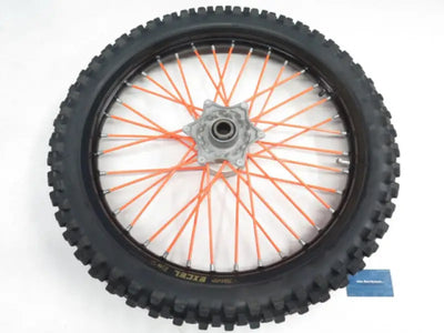 20-4131OB Dubya Front Wheel 1.60 X 21 Orange Kite Hub Black Rim - Rims