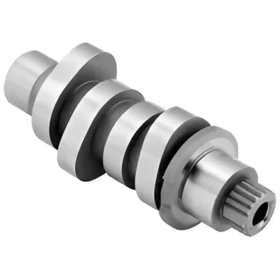 Metal camshaft with lobes for optimized rpm range and power delivery on modified heads