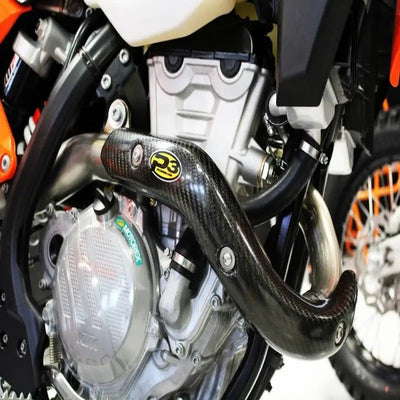 201096 P3 Heat Shield Carbon Fiber - Exhaust
