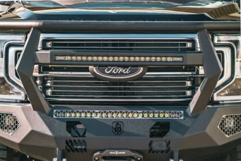 2017 Ford F250 Evolution Front Winch Bumper With Reaper Guard - 6172EF7B