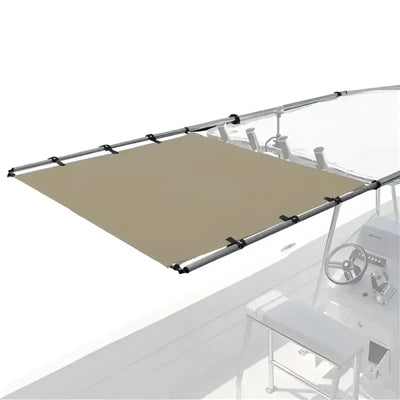 2021026261 Taylor Made Ptx Power Shade Ss 51 Inch Wide Tan - Boat T-Top Extension