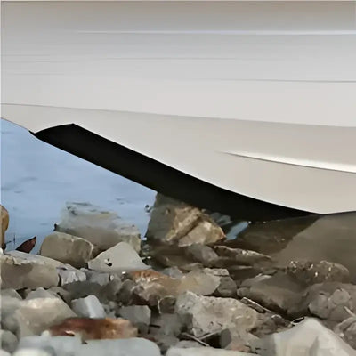 20212 Keelguard Bow Protector Black 12’ - Hull And Keel