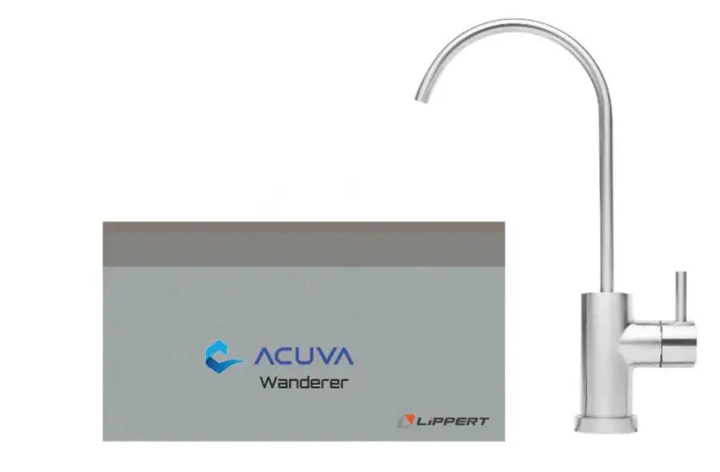 2022071772 Lippert Wanderer 2.0 advanced water filtration system with Smart technology and streamlined faucet design.