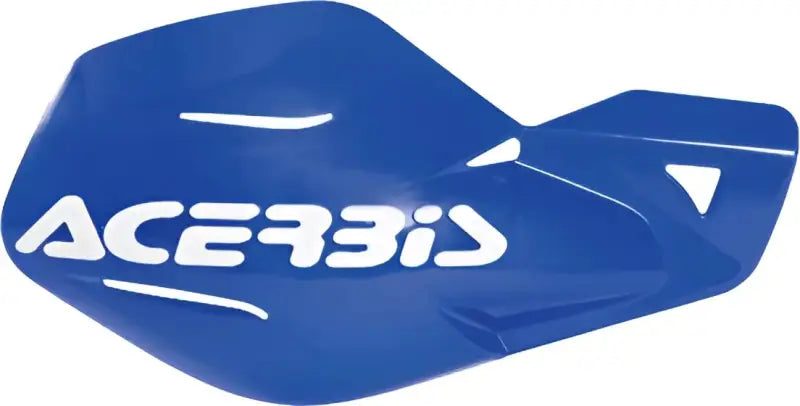 Blue plastic Uniko Handguards for Motorcycle or ATV with mount kit