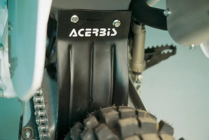 2043200001 Airbox Mud Flap Black - Rear Shock