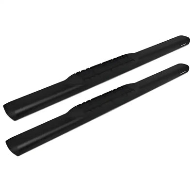 Black running boards for 2056-BLK Raptor 5 Slide Track Oval vehicle track oval style