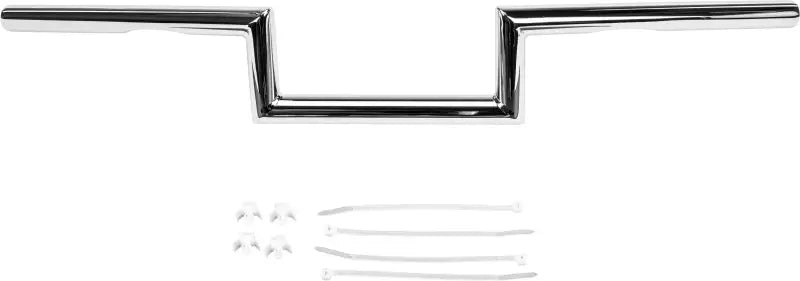 21-225 Z Bar One Inch Dimpled 4 Inch Chrome