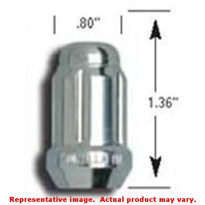 21138HT Gorilla Acrn Lug Nut Small Pk 100 - Wheel Installation Kit