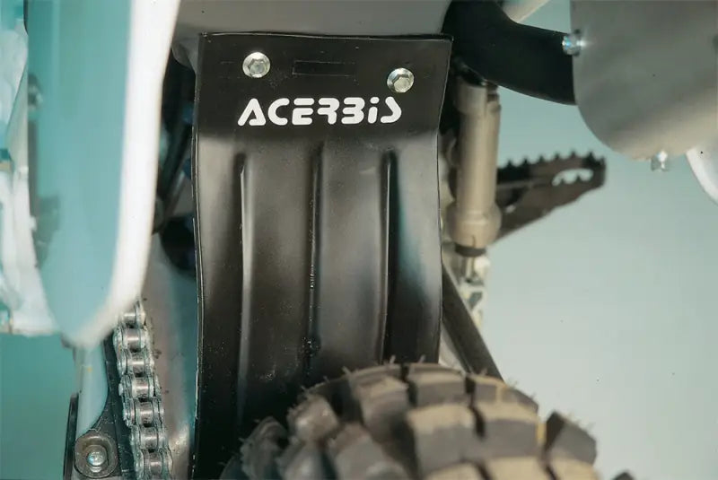 2171860001 Airbox Mud Flap Black - Rear Shock