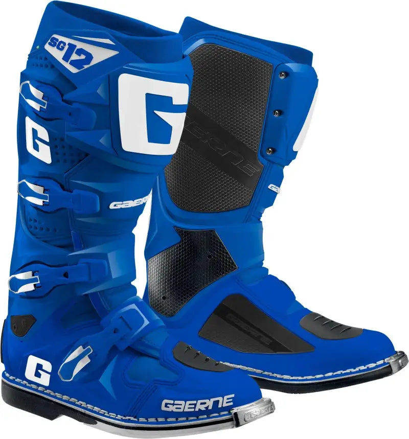 GAERNE 2174-088-08 Sg 12 Boots Solid Blue Sz 08