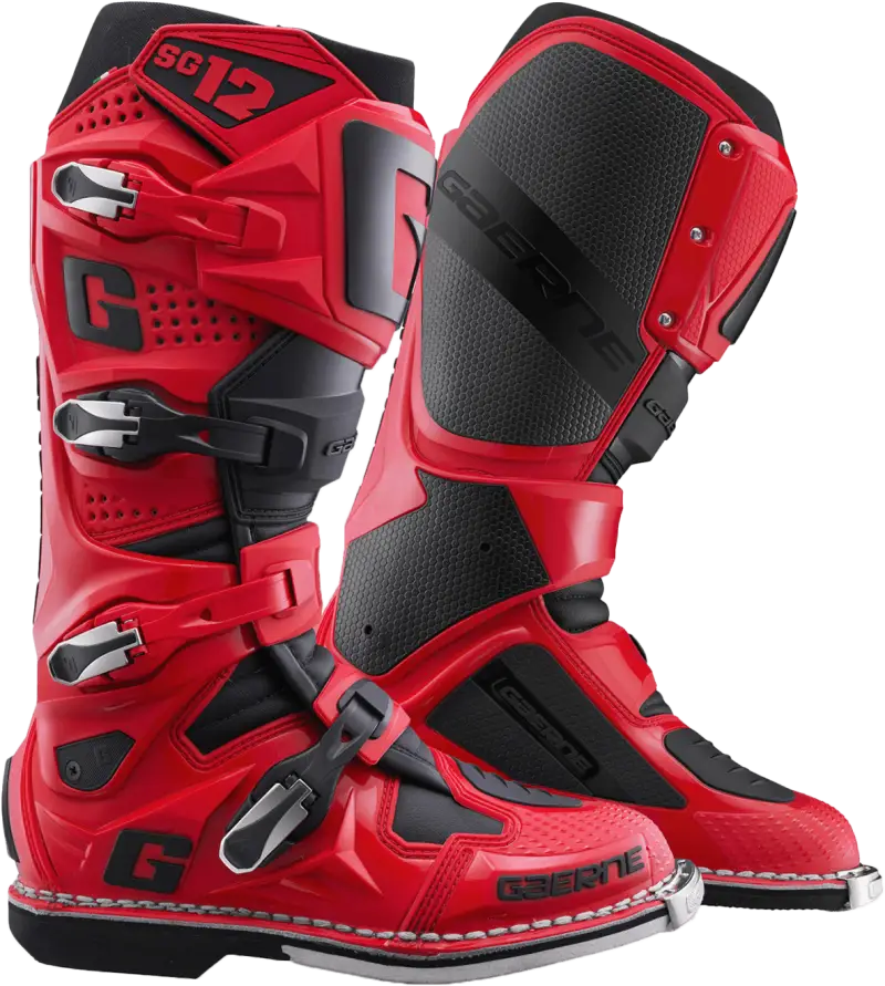 2174-105-44,5 Gaerne Sg-12 Boots Red/Black 10 - RV and Auto Parts