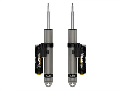 Gray and black shock absorbers for 217705EP Icon rear suspension on Ram 2500