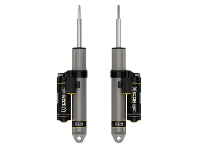 Gray ICON shock absorbers for 217705EP Icon performance rear suspension on RAM 2500