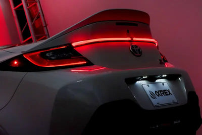 Tail Light Assembly LED; Smoked Lens; Chrome Polypropylene Housing; Red Light; DOT/ SAE Approved; Single; Trunk Mounted - NTP