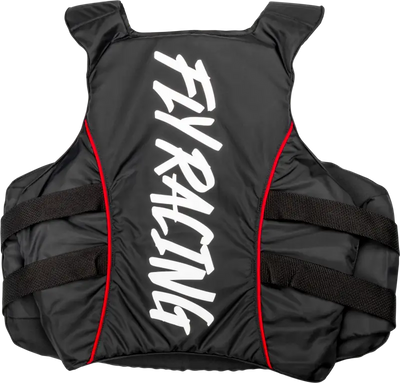 221-30300S Pullover Flotation Vest Black/White/Red Sm - Nylon Floatation