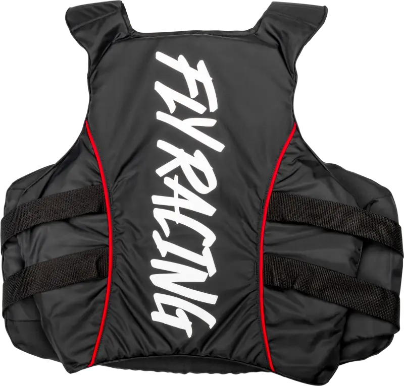 221-30300S Pullover Flotation Vest Black/White/Red Sm - Nylon Floatation