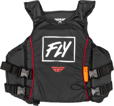 221-30300S Pullover Flotation Vest Black/White/Red Sm - Nylon Floatation