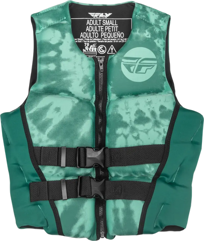 Women’s neoprene flotation vest 221-30421X in dark teal for safe swimming fun