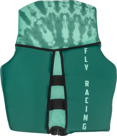 Green women’s neoprene floatation vest 221-30421X for safe swimming or water fun