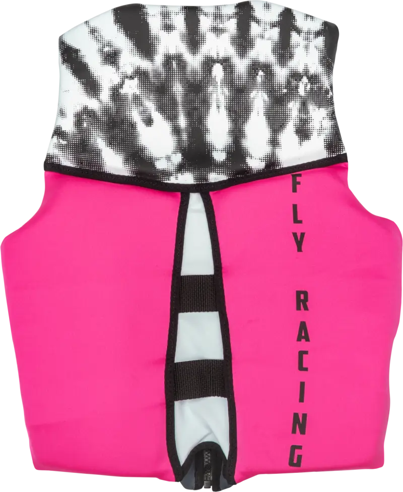 221-30422XS Wmn’s Neoprene Flotation Vest Neon Pink/White/Black Xs - Women’s Floatation
