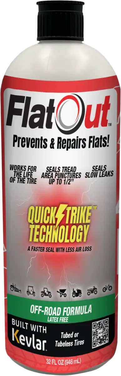 Flat Out Tire Sealant 32oz 8/Case