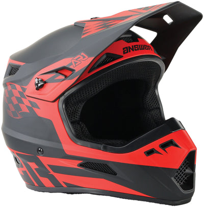 Answer AR1 Sweep Helmet Black/Red - XL - Answer