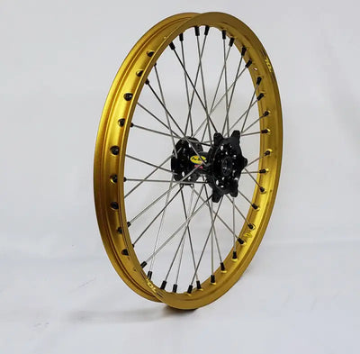 23-1347111 Pro-Wheel Wheel Front 1.40X17 Red Hub Sil Rim/Sil Spoke/Sil Nipple - Wheels