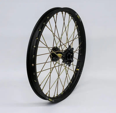 23-2602144 Pro-Wheel Wheel Front 1.60X21 Black Hub Sil Rim/Gld Spoke/Gld Nipple - Wheels