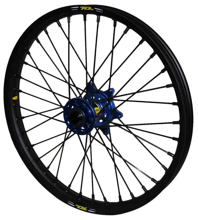 23-2603424 Pro-Wheel Wheel Front 1.60X21 Blue Hub Gld Rim/Blk Spoke/Gld Nipple - Wheels