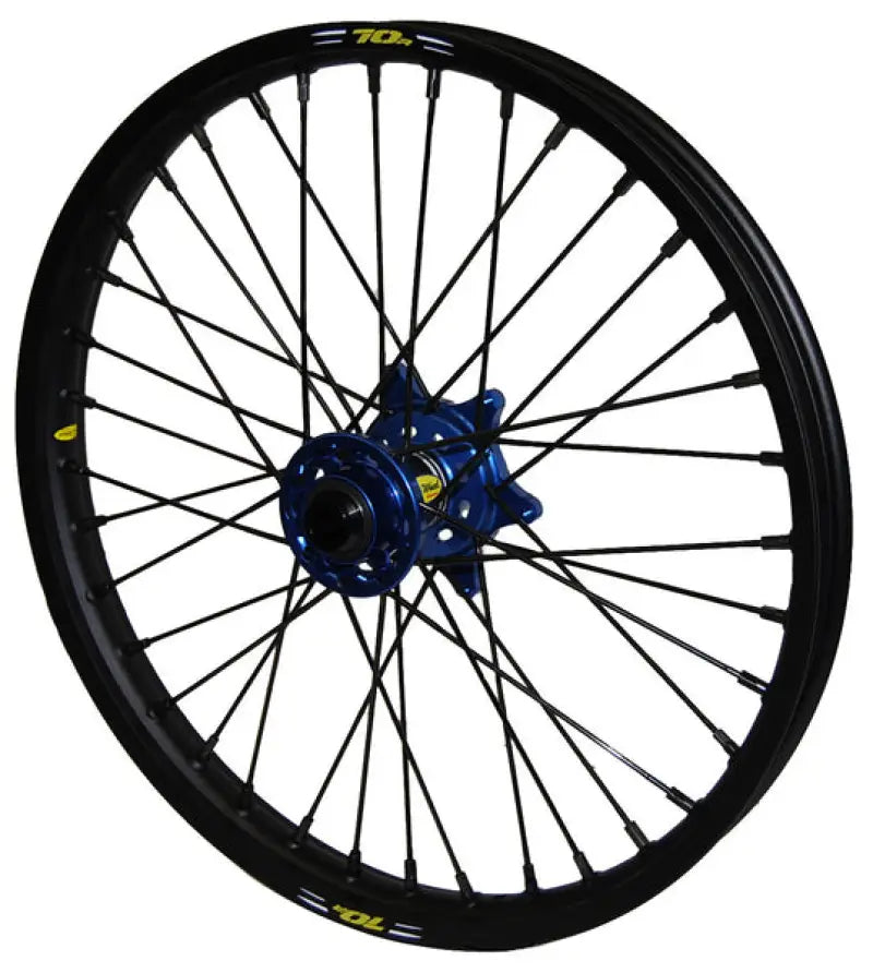 23-2605121 Pro-Wheel Wheel Front 1.60X21 Green Hub Sil Rim/Blk Spoke/Sil Nipple - Wheels