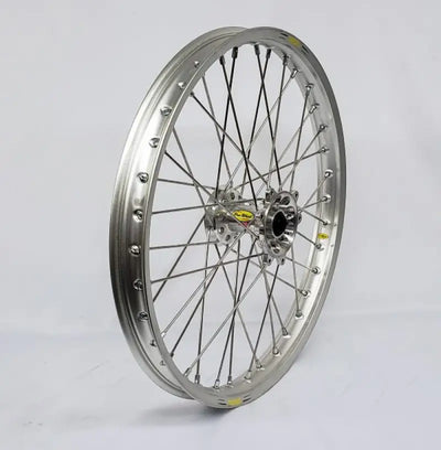 23-2605221 Pro-Wheel Wheel Front 1.60X21 Green Hub Blk Rim/Blk Spoke/Sil Nipple - Wheels