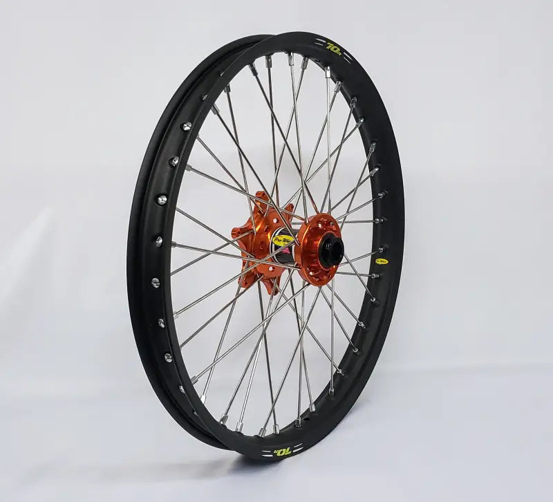 23-3106442 Pro-Wheel Wheel Front 1.60X21 Orange Hub Gld Rim/Gld Spoke/Blk Nipple - Wheels