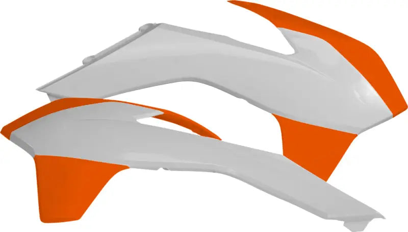 2314251088 Radiator Shrouds White/Orange - Shroud