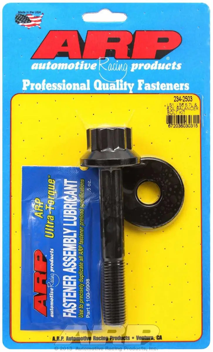 234-2503 ARP Fasteners Harmonic Balancer Bolt For Use With Gen III/LS