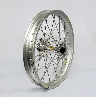 24-1101121 Pro-Wheel Wheel Rear 1.85X19 Silver Hub Sil Rim/Blk Spoke/Sil Nipple - Wheels