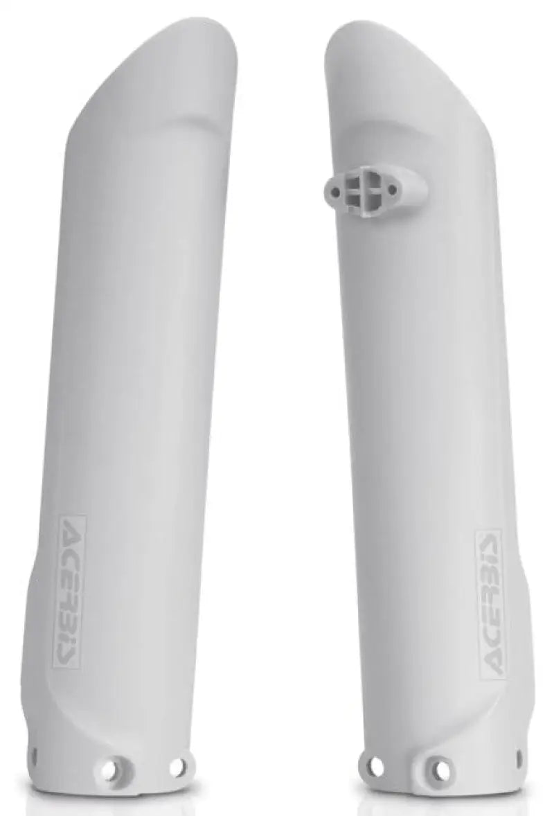 2401260002 Fork Covers White - Lower Cover Set